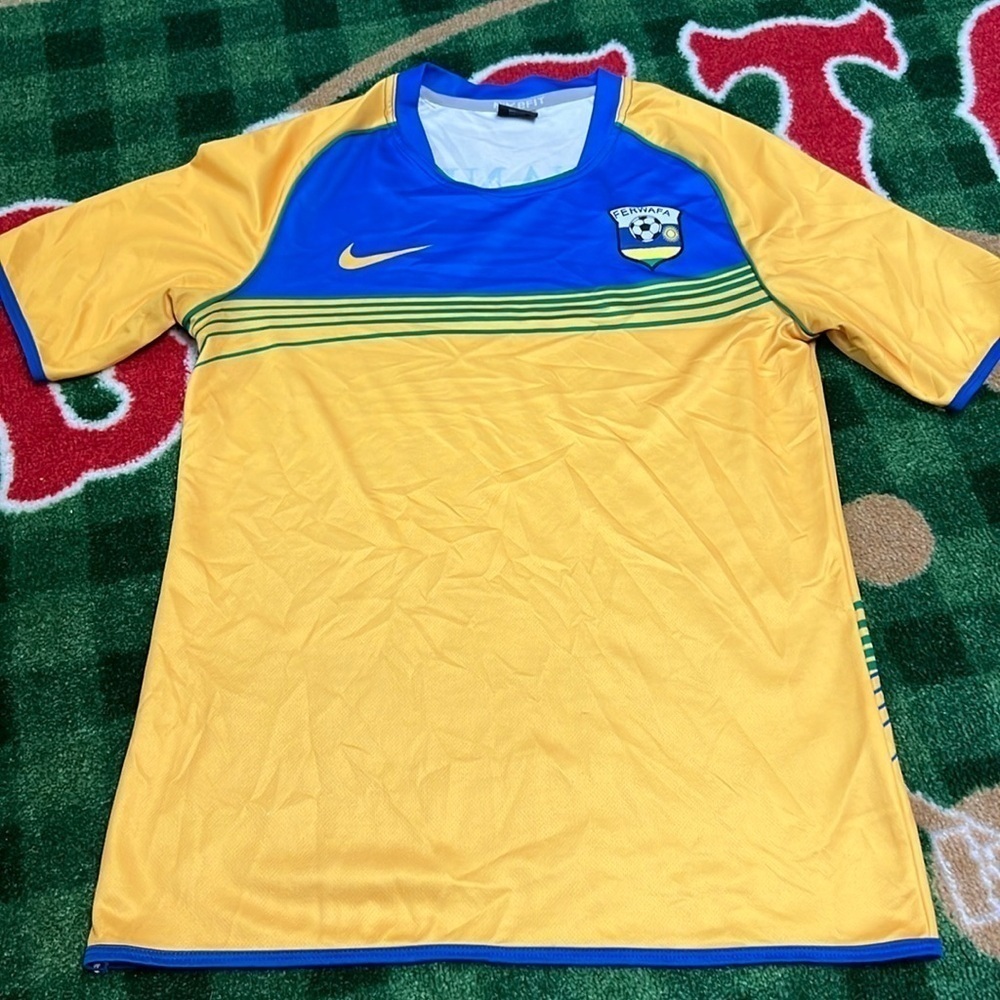 Nike Fit Rwanda Jersey Ferwafa Football National Team Africa Soccer Size S/M